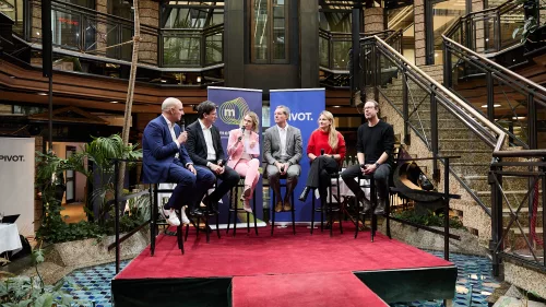 Das Foto zeig Impressionen des MCSC Side Events von metafinanz und Pivot Economics vom 12. Februar 2026.