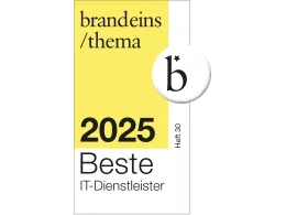brandeins Auszeichnung "Beste Dienstleister 2025"